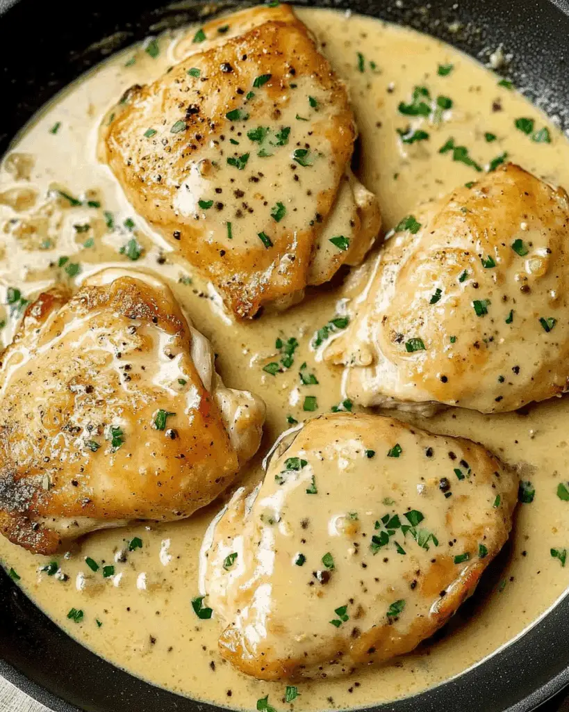 Chicken au Poivre