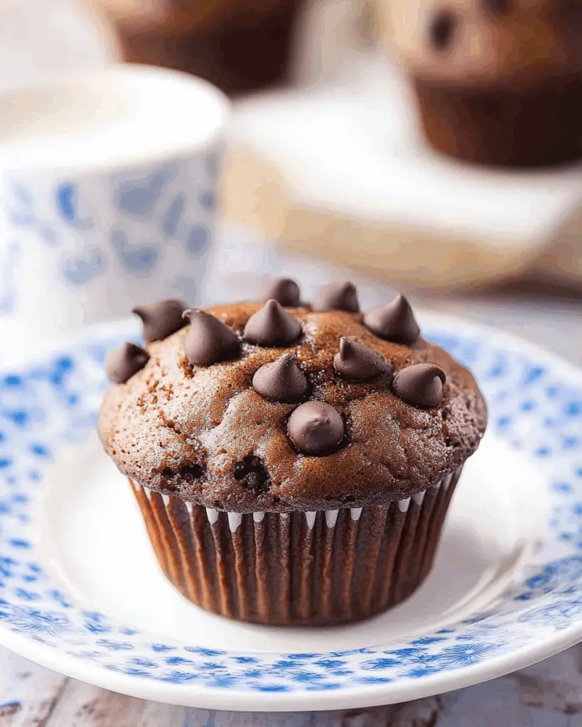 Chocolate Pumpkin Muffins