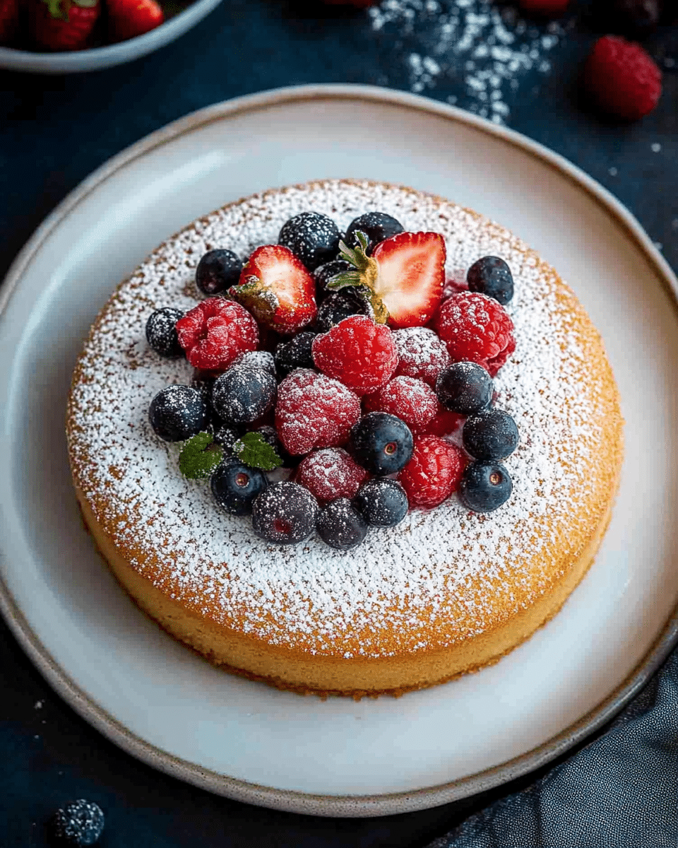 Classic French Yogurt Cake
