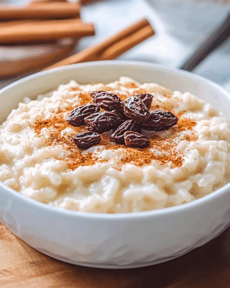 Classic Rice Pudding