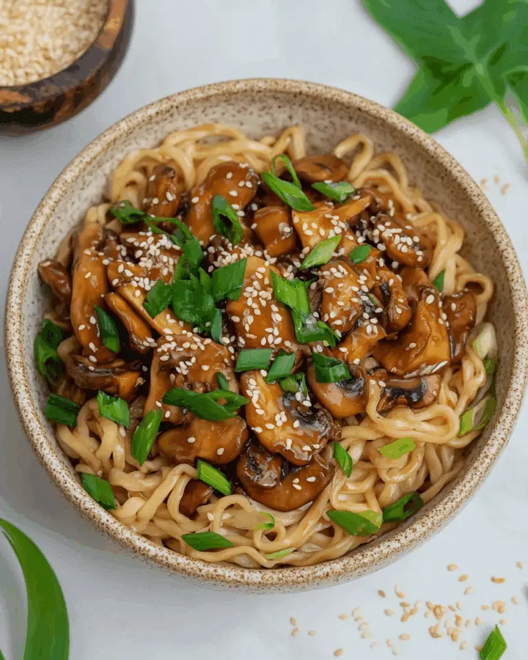 King Oyster Mushroom Noodles