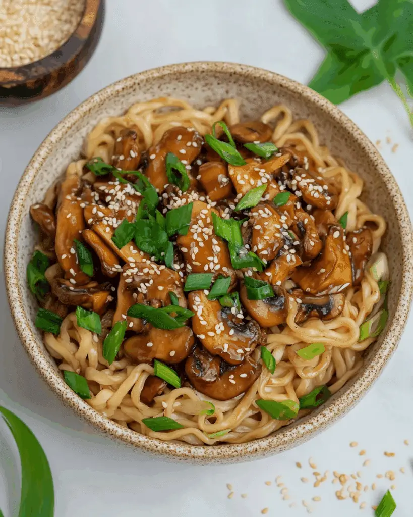King Oyster Mushroom Noodles