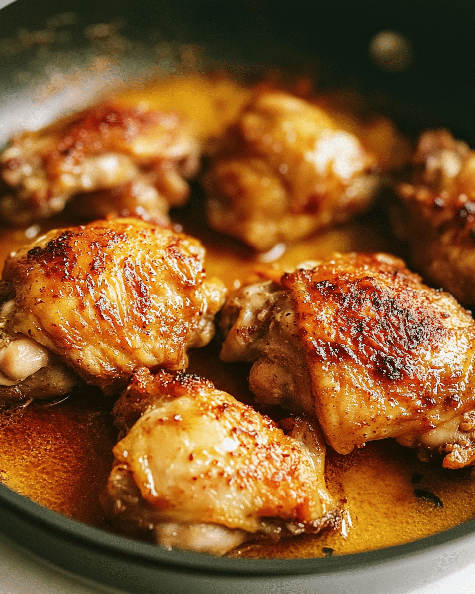 Lemon Garlic Butter Chicken and Green Beans Skillet