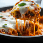 Low Carb Lasagna Skillet