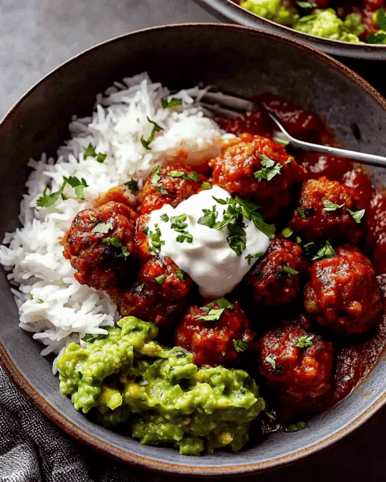 Mexican Meatballs