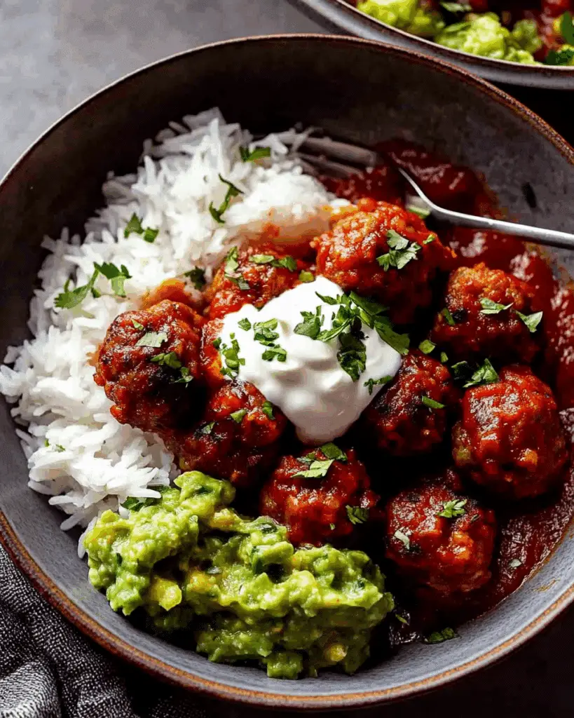 Mexican Meatballs