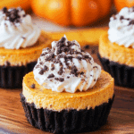 Mini Pumpkin Cheesecakes