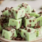 Mint Chocolate Chip Fudge
