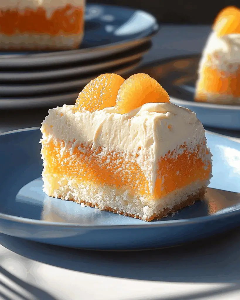 Orange Creamsicle Cake