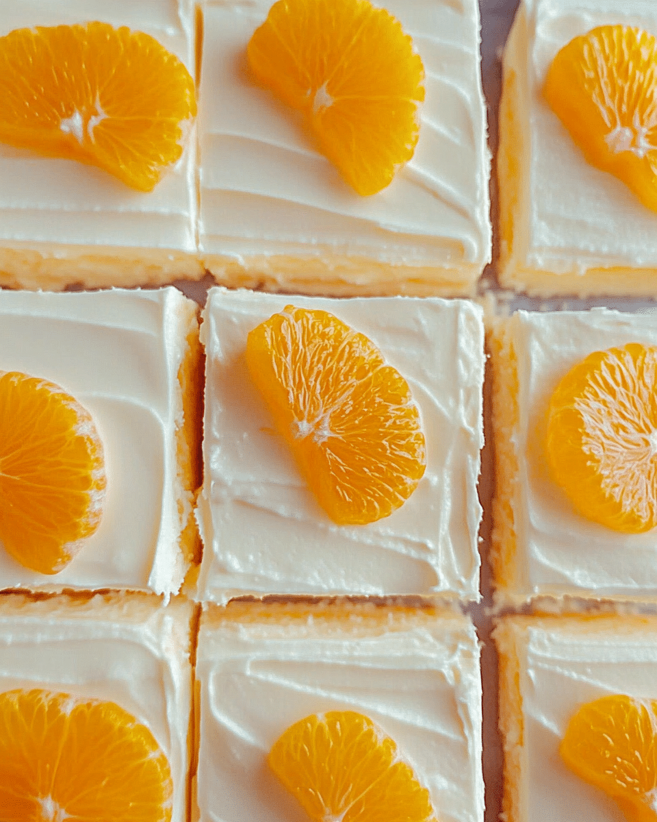 Orange Creamsicle Cake