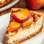 Peach Cobbler Cheesecake