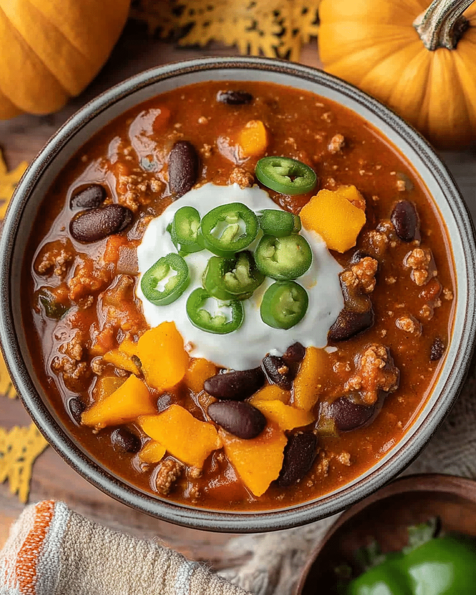 Easy Pumpkin Chili