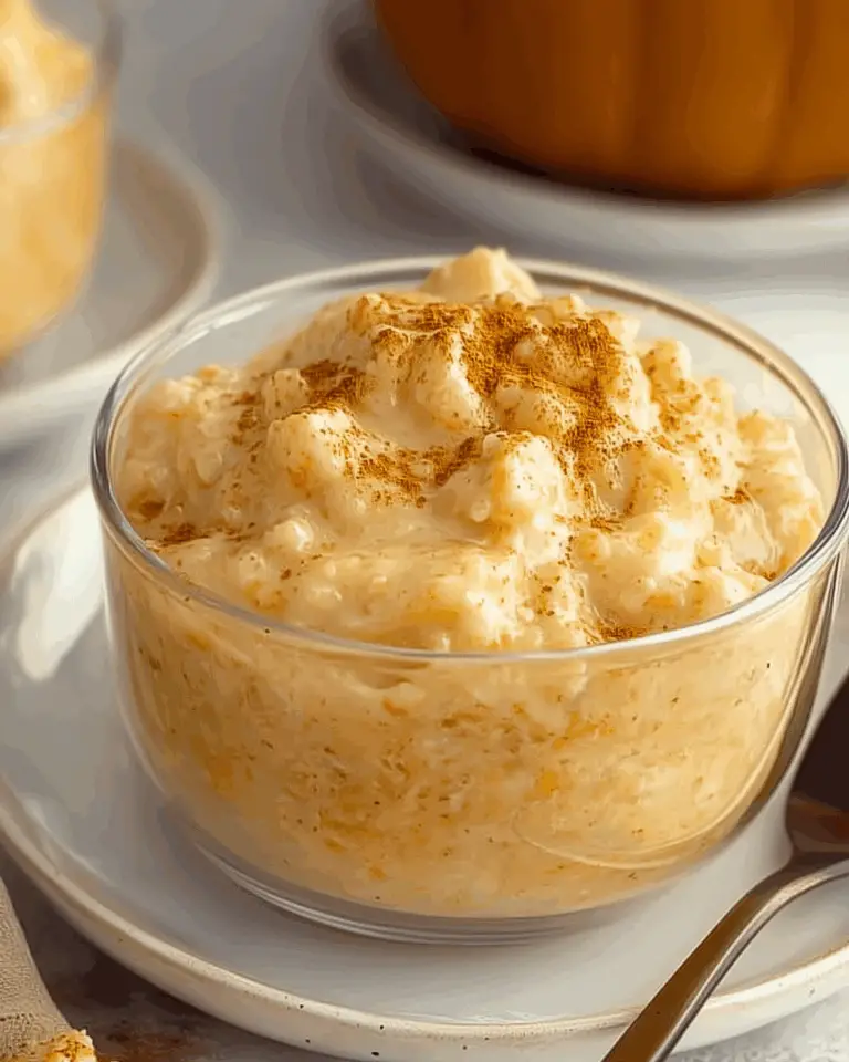 Pumpkin Rice Pudding