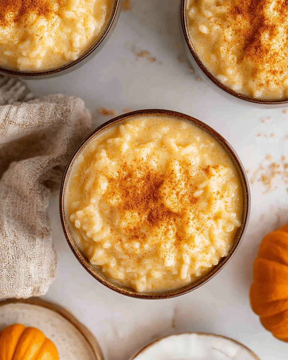 Pumpkin Rice Pudding