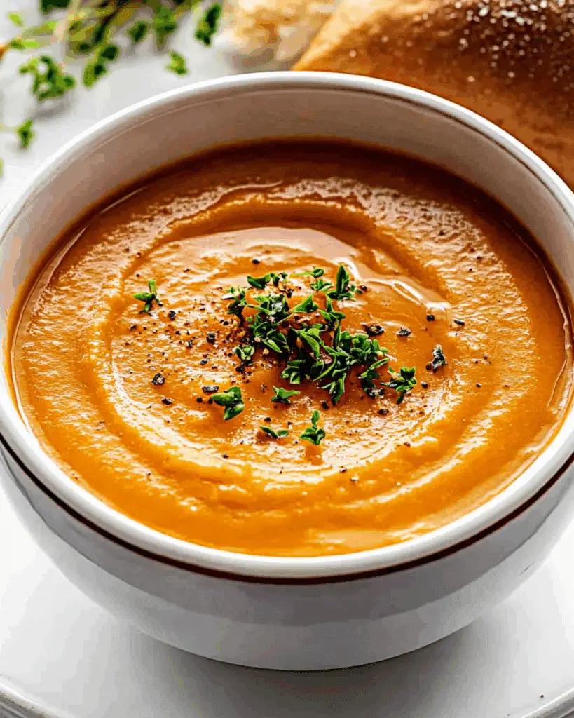 Spicy Sweet Potato Soup