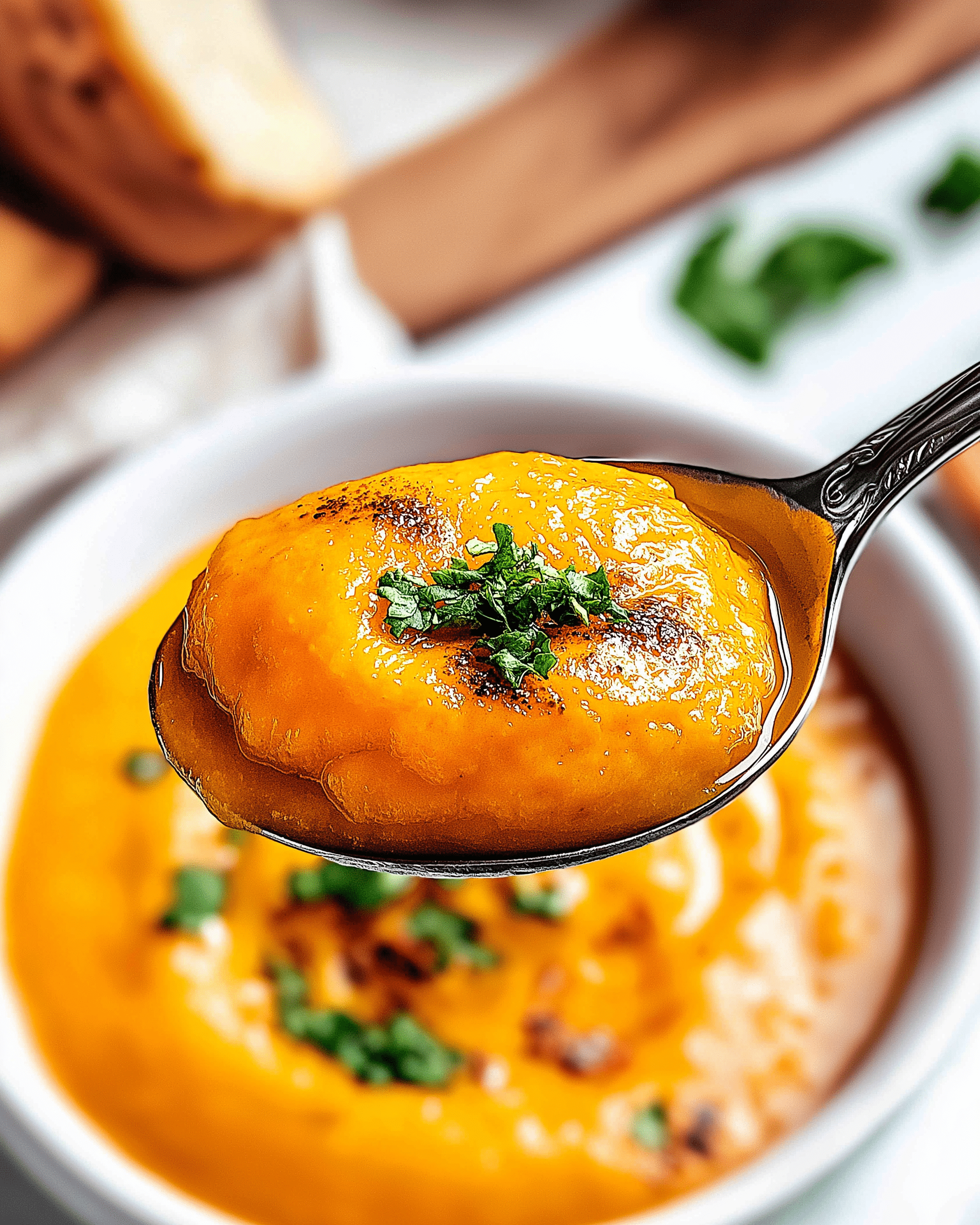 Spicy Sweet Potato Soup