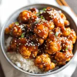 Sticky Sesame Cauliflower