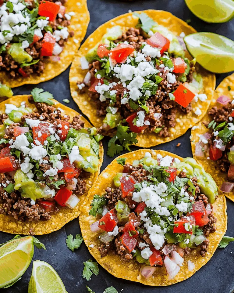 Easy Tostada