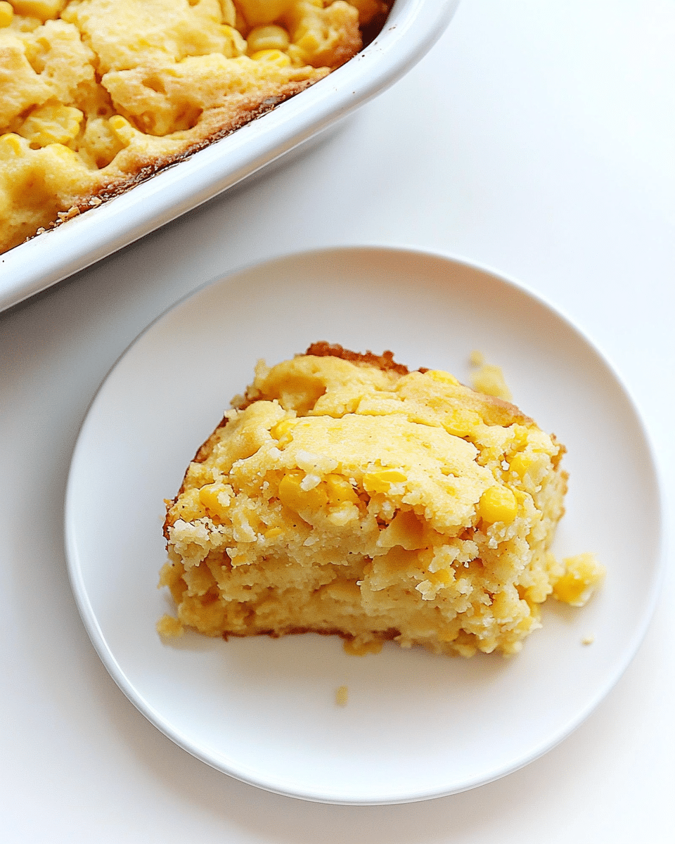 Vegan Cornbread Casserole