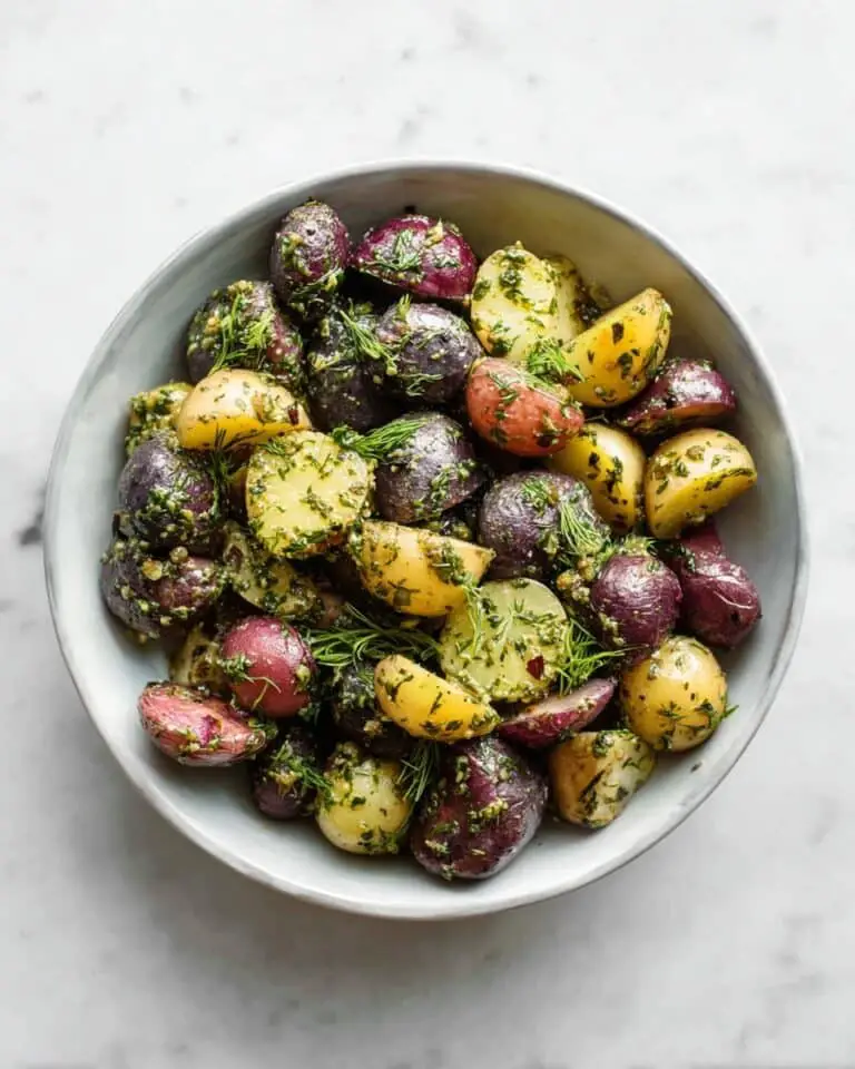 Creamy Herbed Potato Salad (Mayo-Free, Gluten-Free) Recipe