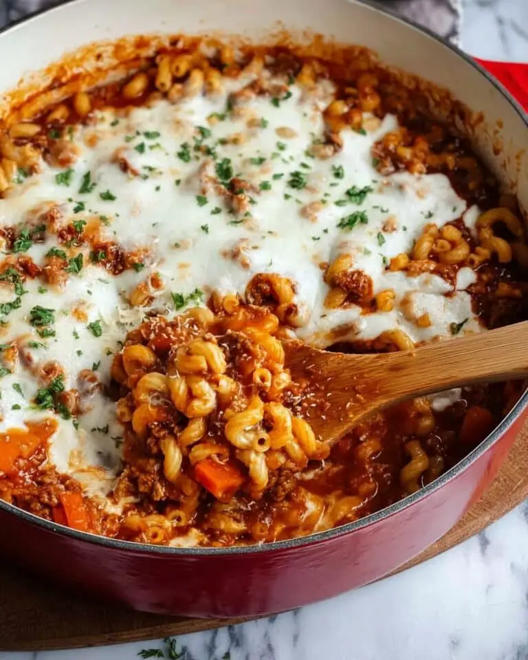 Italian Beef Pasta Skillet Recipe