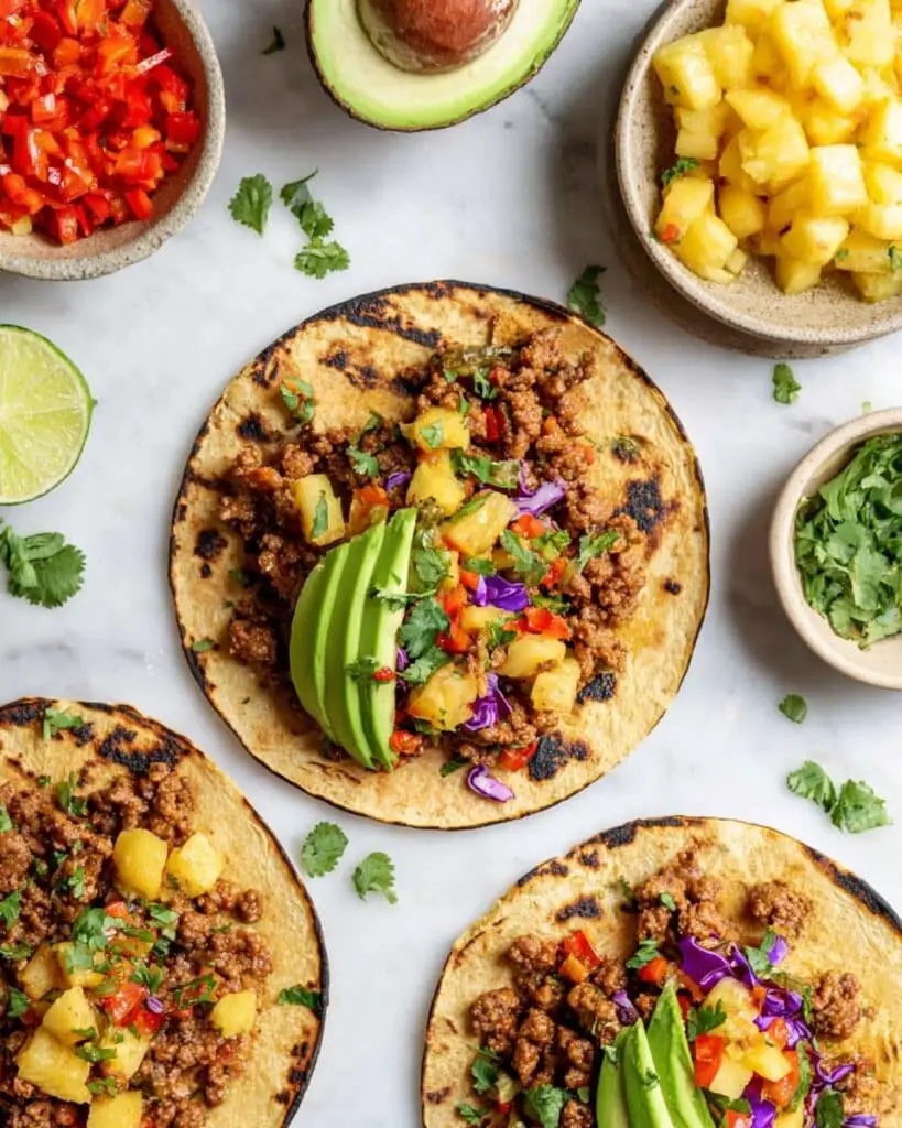 Pineapple Turkey Tacos Recipe