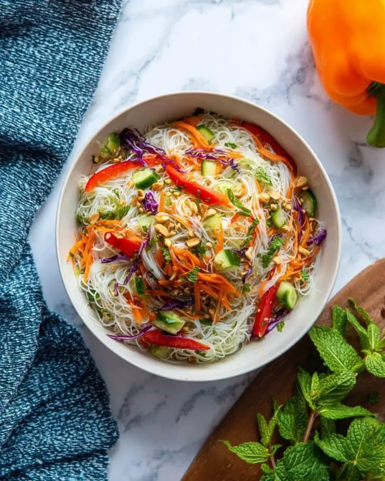 Spring Roll Salad with Spicy Ginger Dressing Recipe