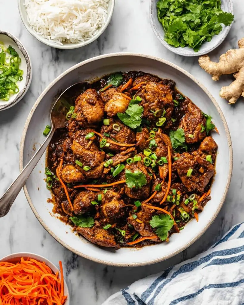 Chicken Bulgogi with Fruity Savory Sauce Recipe