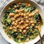 Creamy Chickpea and Kale Stew with Coconut Milk Recipe