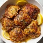 Honey Garlic Lemon Pepper Chicken Thighs Recipe