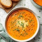 Creamy Tomato Lentil Soup Recipe
