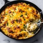 Spaghetti Squash Casserole with Broccoli, Spinach, and Marinara Recipe
