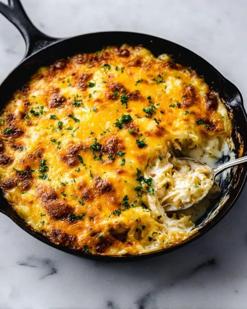 Spaghetti Squash Casserole with Broccoli, Spinach, and Marinara Recipe