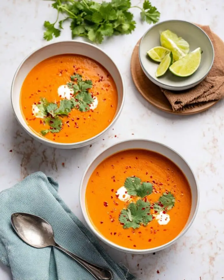 Thai Coconut Red Lentil Soup Recipe