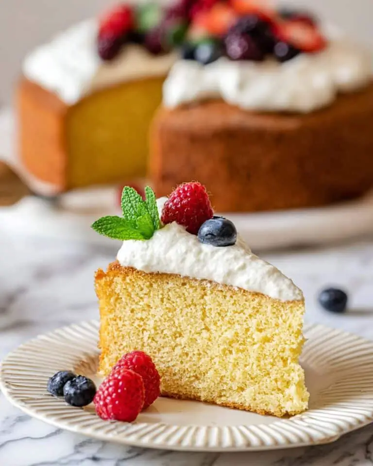 Easy Yogurt Cake with Lemon Zest Recipe