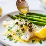 Baked Tilapia with Lemon Garlic Sauce Recipe