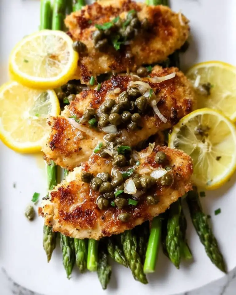 Low Carb Lemon Chicken Piccata Recipe