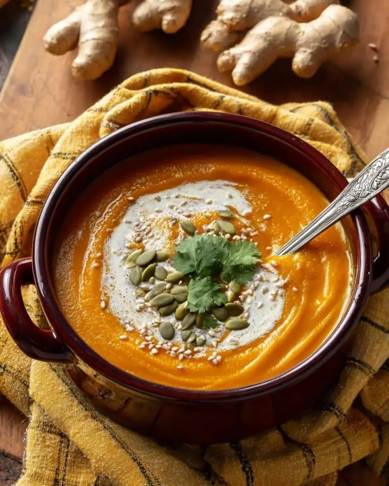 Carrot and Ginger Soup Recipe