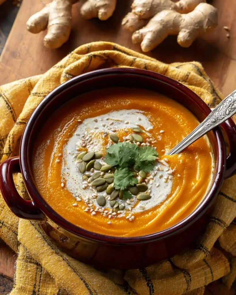 Carrot and Ginger Soup Recipe