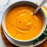 Creamy Roasted Carrot Soup Recipe