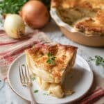 Vegan Cheese & Onion Pie Recipe