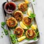 Garlic and Herb Oven-Baked Cod Cakes Recipe