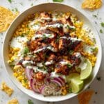 Street Corn Chicken Rice Bowl Recipe