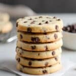 Chocolate Chip Shortbread Cookies Recipe