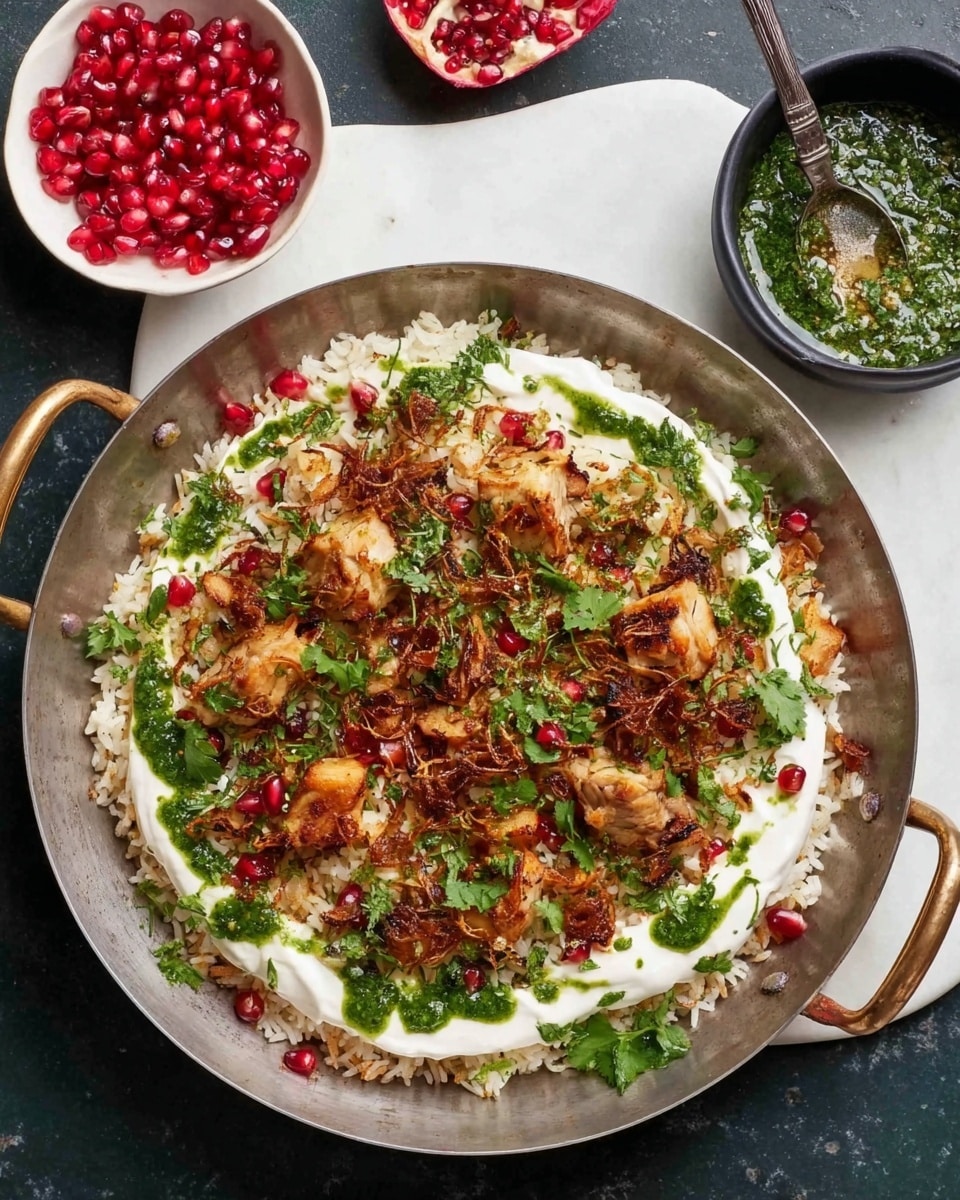 Persian-style Chicken Pilaf Recipe