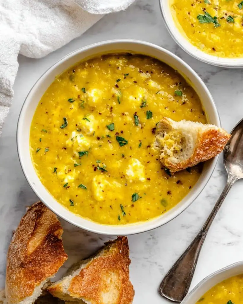 Lentil Potato Soup with Turmeric and Cumin Recipe