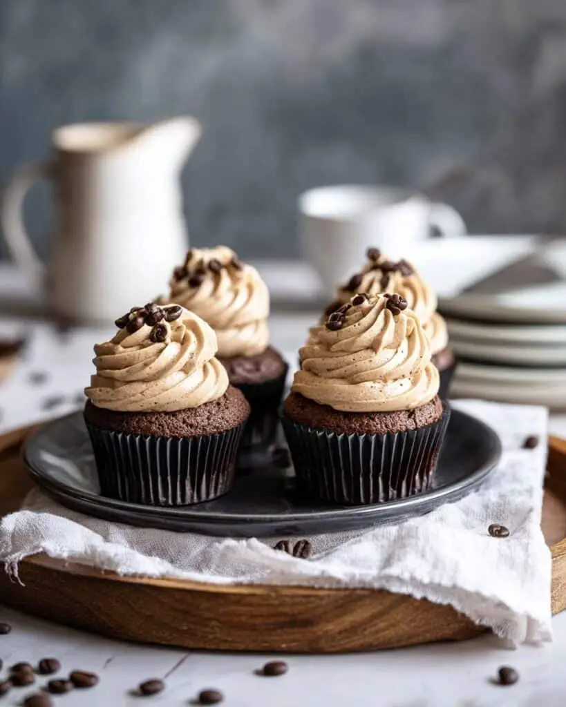 Chocolate Cupcakes with Espresso Buttercream Recipe