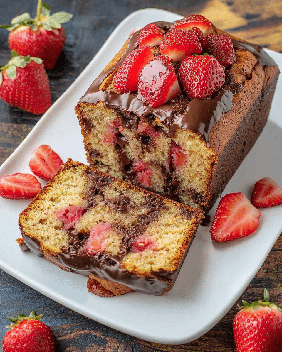 Chocolate Strawberry Bread