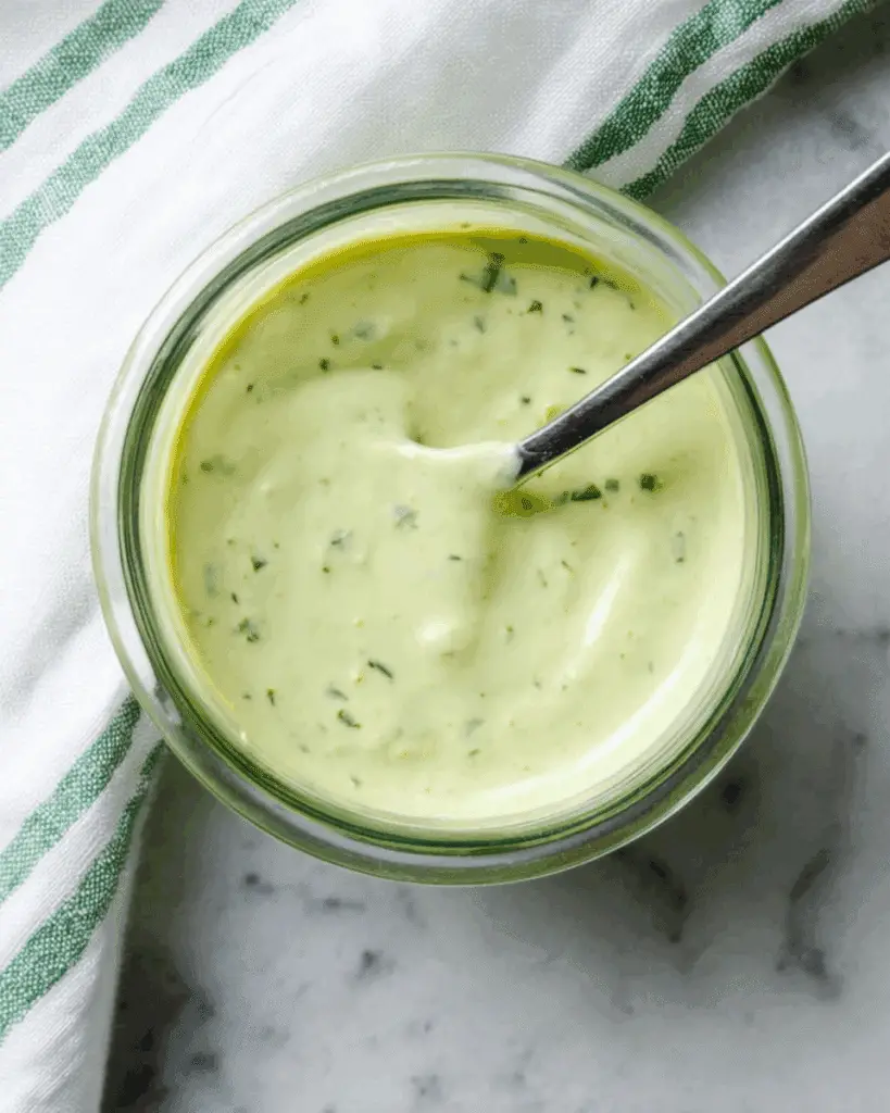 Simple Cilantro Sauce Recipe