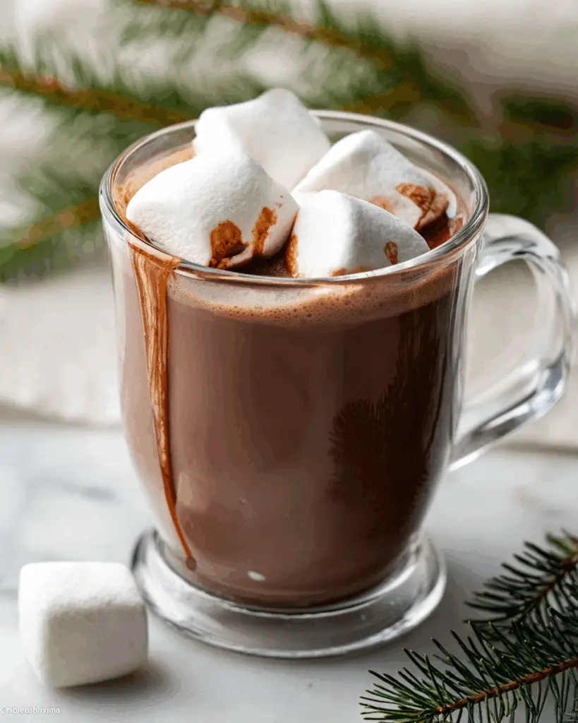 Homemade Slow Cooker Hot Chocolate